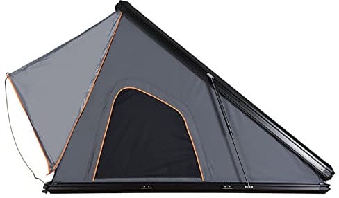 CRBUDY Hartschalen-Dachzelt aus Aluminiumlegierung, LKW-SUV-Camping-Dachzelt mit Leiter, Pop-Up-Dachzelt für 1–3 Personen, wasserdichtes Schiebedachzelt, atmungsaktiv, großer Raum