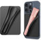 DOB SECHS Mobile Phone Case with Lip Gloss Holder, Silicone Lip Gloss Protective Case for Mobile Phone, Self-Adhesive - Stick-on Card Holder Case, Compatible with iPhone, Samsung Galaxy, Smartphones,