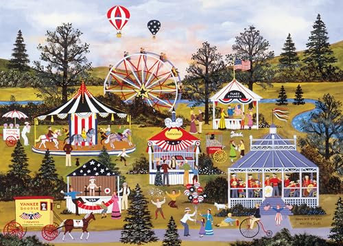 Ceaco Jane Wooster Scott – Stars & Stripes II – Puzzle mit 1000 Teilen