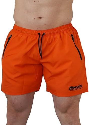 Brachial Premium Herren Badeshorts Wave - Badehose für Bodybuilder Kraftsportler