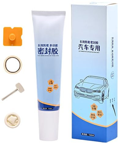 Windscreen Sealant | Automotive Glass Sealant | Gasket Sealant | Car Glass Glue | 150ml Car Adhesive Sealant | Waterproof & Strong Toughness | High Bond Strength Window Sealant For Vehicle