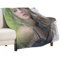 XSQING Jennifer Lawrence Sexy Poster-Fleece-Überwurfdecke für Bett, Couch, Sofa, 300 g/m², superweiche und warme Flanelldecken, Heimdekoration, 101,6 x 127 cm