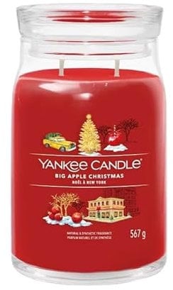 Yankee Candle Duftkerze, große Duftkerze, BIG APPLE CHRISTMAS
