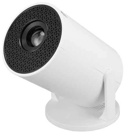 Petit Projecteur 1080P, fidélité sans Fil, LED Réglable à 270°, Projecteur de Film Portable pour Téléphone, clé USB TV, Ordinateur Portable, 8 000 LM, écran Géant de 150