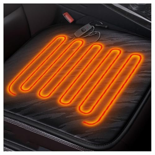 FARMAHAR Sitzheizung fürs Auto, Intelligente Steuerung für Schnelles Aufheizen Autositzschoner Vordersitz Professionell Warm Seat Back Protector für Fahrzeuge,Büro 1 Stück