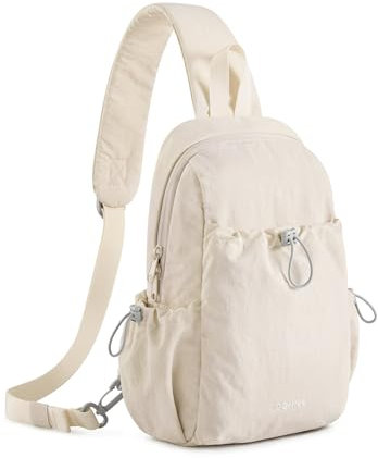 G4Free Schultertaschen Crossbody Schulterrucksack für Frauen，Leichtgewicht Modische lässige Brusttasche