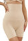 Shapewear Damen Bauchweg Unterhose Hohe Taille Miederhose Figurformend Bauchkontrolle Oberschenkel Stark Formende Unterwäsche Miederpant (X-Large, Beige)