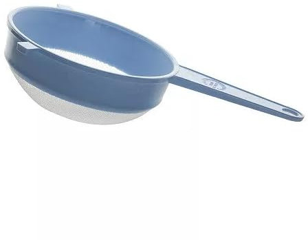 Hugbert Sieb 200mm - Passiersieb Küchensieb – Mehlsieb, Reissieb aus Robust Kunststoff – für Küche, Wein - Perfekt zum Filtern, Sieben, Waschen von Obst - Lebensmittelecht