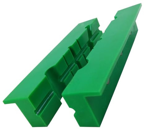 Schraubstock-Backenschutz, Abdeckungen für einfache Installation, lange Lebensdauer, Reparaturwerkstätten, 2 Stück