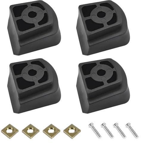 BNGXR 4 Stück Inliner Bremse Hinten, Bremsstopper Bremsklotz aus TPR, Bremsen für Inline-Skates, Inliner Bremse Universal für Inlineskates, Skates Ersatz Bremsklötze