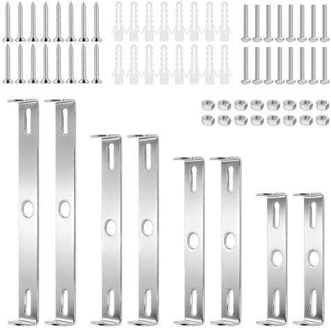 8 Stück Deckenleuchte Halterung 80/90/100/110 mm Lampenhalterung Decke Set Deckenhalterung Lampen Leuchten Montagehalterung Deckenleuchte Halterung mit Schraube Zubehör fur Haus Büro Hängeleuchte