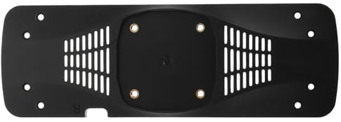 PERSELOSO Rückplatte für Rückspiegel Dashcam Halterung aus Schwarzem Kunststoff mit Stabilem Design und Einfacher Installation für Auto Innenspiegel Dvr