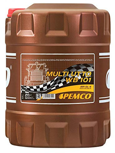 STOU API GL-4, DIN 51524-2, VOLVO VCE WB 101, 97303, ALLISON C4, JOHN DEERE J20C/ J20D 20 Liter