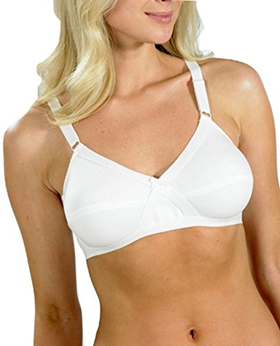 Marlon 100% Cotton Cross Front Soft Cup BR593 Comfort Bra