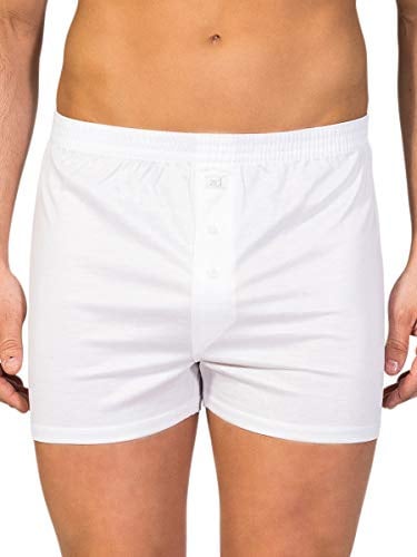 ZD ZERO DEFECTS Boxershorts für Herren, Schottland-Garn, Premium-Farbe Schwarz und Weiß (Größen erhältlich)