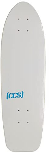 [CCS] Logo Cruiser Skateboard, 68,6 x 20,3 cm, Weiß