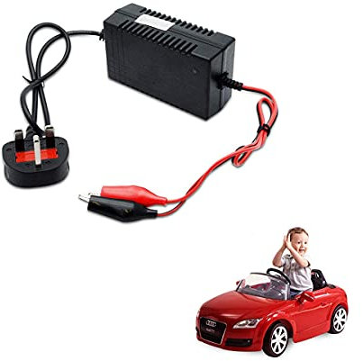 MASO 12V 1.3A Mini SLA Battery Charger Sealed Lead Acid Smart Battery Mains Charge Intelligent Automatic Trickle for Toy Car Bike (UK Plug)