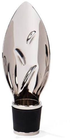 L'Atelier du vin – Verseur Feuille en acier inoxydable – Oxygénation du vin – Entretien facile