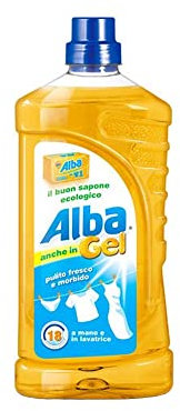 3 PEZZI Alba Sapone Ecologico Gel a Mano e In Lavatrice 1000 ml [ totale 3000 ml ]