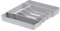 Spectrum Diversified Hexa 5-Divider Silverware Buildup-Resistant Drawer Organizer & Utensil Holder with Locking Expandable Wings, Easy-to-Clean Modern Kitchen Storage & Cutlery Tray, Stone Gray
