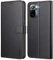 Ganbary Funda Compatible con Xiaomi Redmi Note 10s/ Poco M5s/ Note 10 4G, Funda Movil PU Cuero con Ranura Tarjeta Cierre Magnético Función de Soporte para Redmi Note 10s/ Poco M5s/ Note 10 4G, Negro