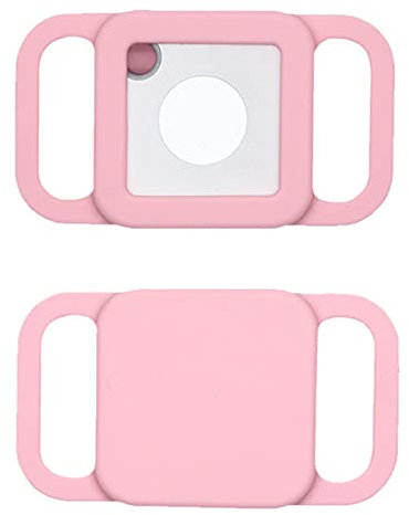 Sunnyushine Pet Tracker Protective Case, Silicone Case Compatible with Tile Mate 2020, Dog Cat Collar, Pet Loop Holder for Protection of Tile Mate Cover