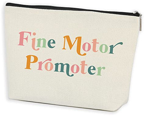 Azteoiz Ergotherapiegeschenk, Therapeuten, Geschenke für Frauen, geistig gesund, pädiatrisch, Feinmotorik, Make-up-Tasche, Psychologie, Geschenk, Wertschätzung, Geburtstagsgeschenk für Frauen