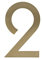 Placa Puerta Dorada Figura Decorativas Pared Número Dirección Latón Números Adhesivos Casa Metal Dígitos Creativos 0-9 para Villa Hotel Dormitorio Cartel Exterior Cafetería Buzón Calle (8cm,2)