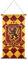 Rubies Harry Potter Hogwarts Stoffhausbanner mit Kunststoffdübel, offiziell lizenziert, Gryffindor, 83,8 x 40,6 cm, für Mottopartys und Halloween