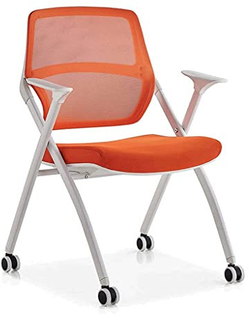 CALMR gemütlich klappstühle Klappstuhl Schwamm Atmungsaktiver Mesh-Rücken Stuhl Flaschenzug Version Aktivitätsstuhl Personalsitz Klappstuhl Zuhause praktisch