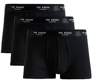 Ted Baker Herren 3 Packungsstämme, Schwarz, M