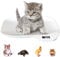 Tierwaage für Kleine Tiere, Hundewaage 15Kg (±1gram), LCD Digitale Katzenwaage mit 4 Wiegemodi (kg/oz/lb/ml), Kleine Digitalwaage Haustierwaage für Katzen,Haustiere, Küche (36 x 26cm) (15KG)