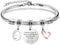 SAMORION 26 Brief Armband,Name Geschenk Inspirierende Armband,Manchmal Vergessen du,Dass Du So Großartig Bist Erinnerung Schmuck Für Frauen Geburtstagsg Armbänder für Freund Weihnachts Abschluss (O)