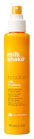 milk_shake Incredible Milk 150 ml, Leave In Conditioner for All Hair Types, Made in Italy