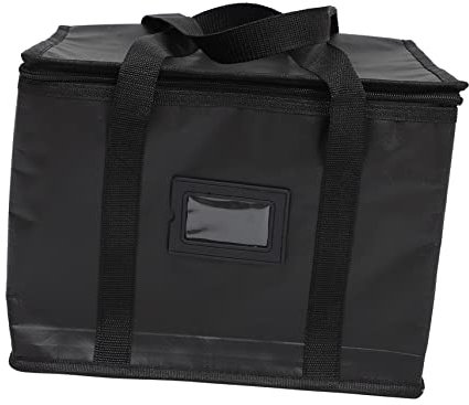 MOLUCKFU Isoliertaschen Wiederverwendbare Einkaufstüte Jumbo-isolierte Tasche Einkaufstaschen Für Schwarze Tasche Lebensmittelwärmer Einkaufstasche Kühltasche