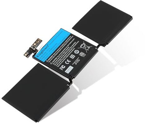 KingSener 54.5Wh Akku für MacBook Pro 13 A1708 – A1713 11.4V | Kompatibel mit MacBook Pro 13 A1708 (Late 2016, Mid 2017), EMC 2978, MLL42LL. Ersetzt A1713, 3164. Li-Ion