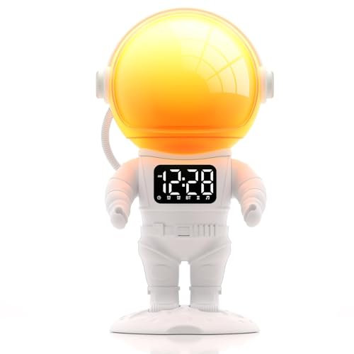 AFEXOA Sonnenaufgang Lichtwecker, Wecker mit Licht, Sonnenlicht Wecker Touch Control Nachtlampen, 22 Farben Nachtlicht, Snooze, Timer, 21 Schlafgeräusche, Geschenk für Kinder, Erwachsene
