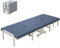 Folding Bed with Mattress Gästebett Klappbar mit 8 Rollen, Klappbett 75/85/100x193cm Erwachsene, Metallbett Einzelbett mit Metallrahmen 200 kg Belastbar(193x85x25cm)