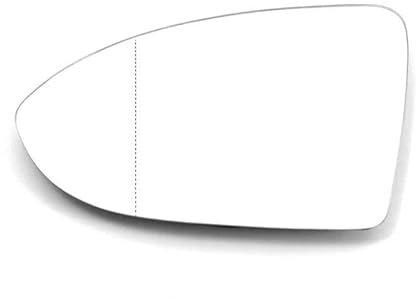 Cristal Espejo Espejo Lateral con Calefacción Lente Cristal ala Puerta Espejo Retrovisor Cristal para Golf 7 MK7 / MK7.5, para GTI para GTD 2012-2021 para Touran 5T Espejo retrovisor Vidrio(1pc Left)