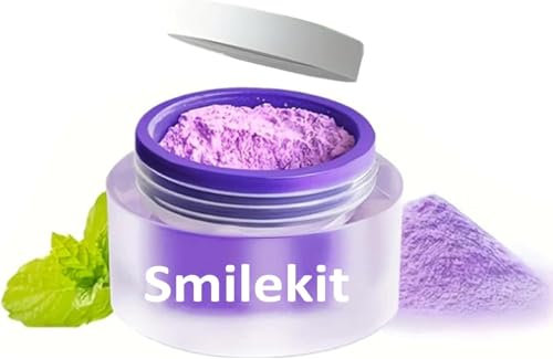 Zahnaufhellungspulver, Pap Natürliches Minze-Zahnaufhellungspulver, Nicht-Sensitiv, Kariesprävention mit sanfter Reinigung, Entfernt Flecken von Tee, Kaffee, Wein und Rauchen, Sensitivfreie Formel