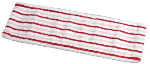 10 Stück Vermop Vermop Sprint Brush, Wischmop, rot-weiß, L: 50cm, B: 18cm, H: 1cm, Karton