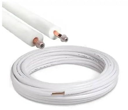 KIT Tubi Rame 3 Mt Montaggio Climatizzatore 9000/12000 1/4-3/8 Raccordi Tubo Condizionatore