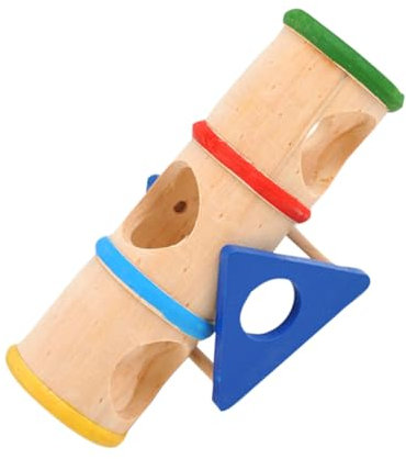 Mikikit Hamster Tunnel Blue Pet Tube Plaything for Animals for Guinea Pigs Squirrels Mice Durable Design for Climbing Playing and Exercising for Home Travel