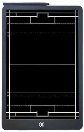 Digital Writing Pad – 16-Inch LCD Tablet, Paperless Coaching Board, Handball Strategy Clipboard, Portable Lightweight Drawing Tablet, Reusable Erasable Planner | Durablee Electronic Note Pad, Compact