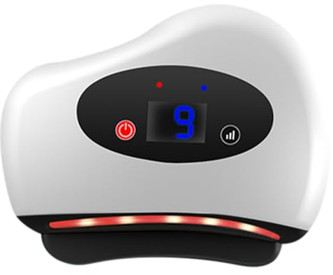 Gupcaqosjw Raspador Eléctrico De Pies | 4 En 1 Dispositivo Eléctrico Para De Pies - Raspador Muscular Con Vibración,para Fatiga Recuperación Deportiva Piernas Cuello Hombros Hogar Trabajo Tejido