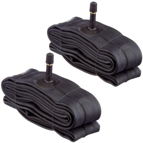 Contrast 2X Schrader Valve Mountain Bike Rubber Butyl Inner Tubes 26 x 1.95 ETRTO 50-559