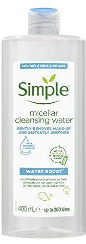 Simple Water Boost Mizellenreinigungswasser 400 ml, 6 Stück