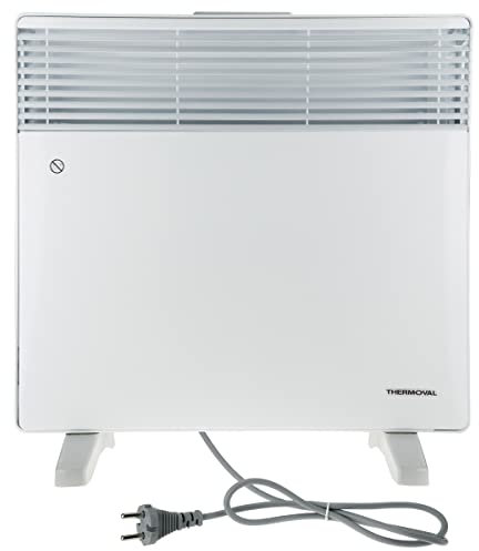 Thermoval Radiateur mural, radiateur électrique, 1000 W
