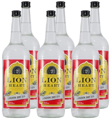 Lion Heart London Dry Gin (6 x 1,0L)