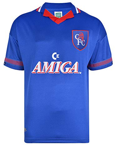Score Draw Chelsea 1994 Retro Football Shirt